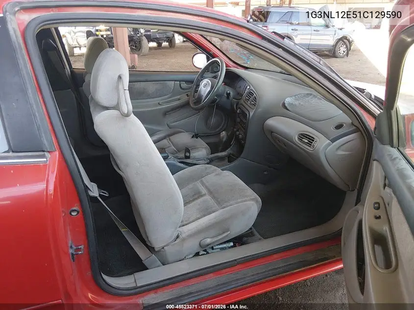 2001 Oldsmobile Alero Gl2 VIN: 1G3NL12E51C129590 Lot: 45523371