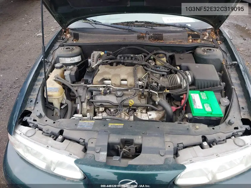2002 Oldsmobile Alero Gls VIN: 1G3NF52E32C319095 Lot: 44932619