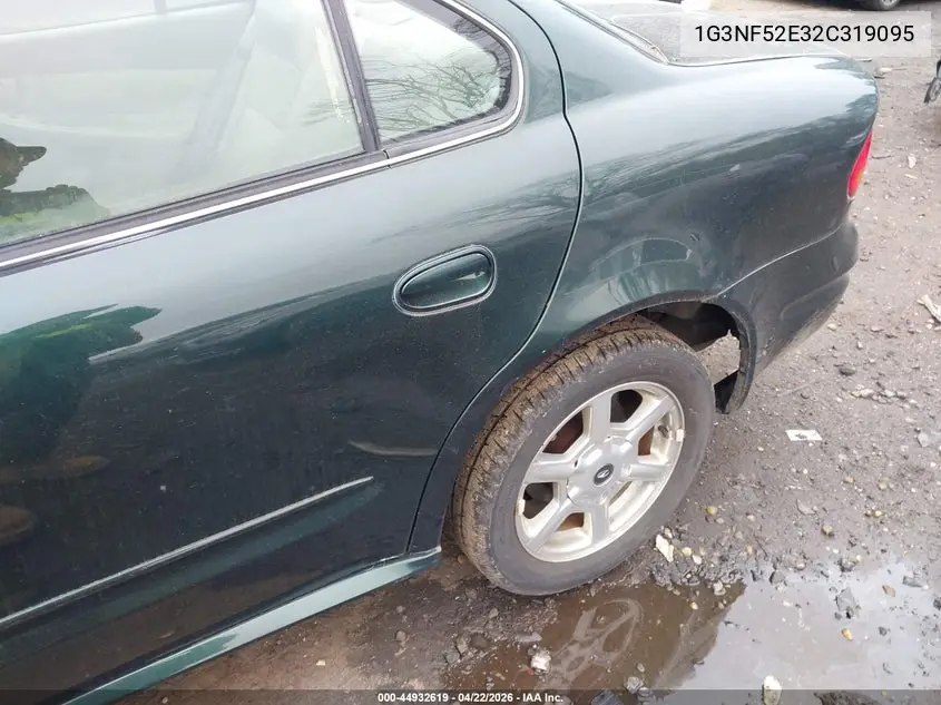 2002 Oldsmobile Alero Gls VIN: 1G3NF52E32C319095 Lot: 44932619