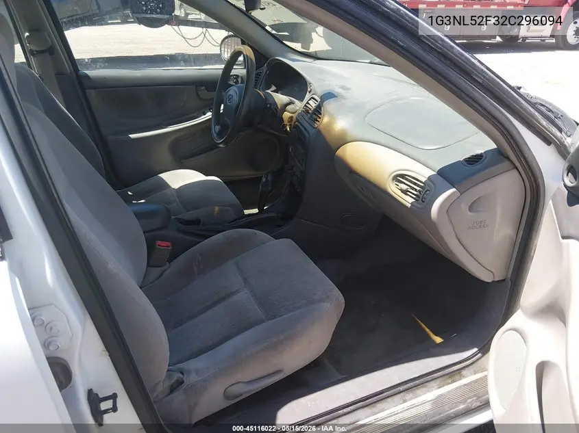 2002 Oldsmobile Alero Gl1 VIN: 1G3NL52F32C296094 Lot: 45116022
