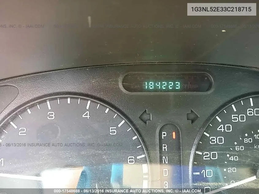 2003 Oldsmobile Alero Gl VIN: 1G3NL52E33C218715 Lot: 17548688