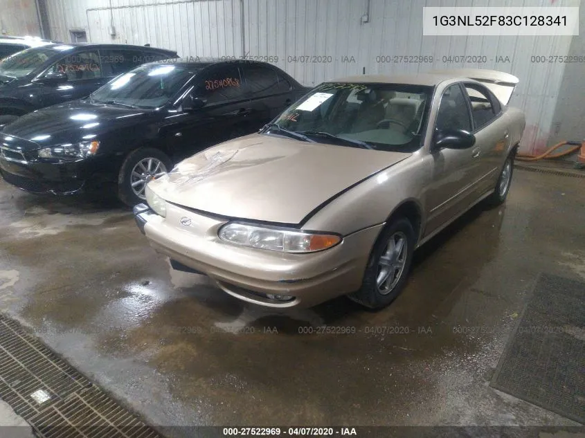 2003 Oldsmobile Alero Gl1 VIN: 1G3NL52F83C128341 Lot: 27522969