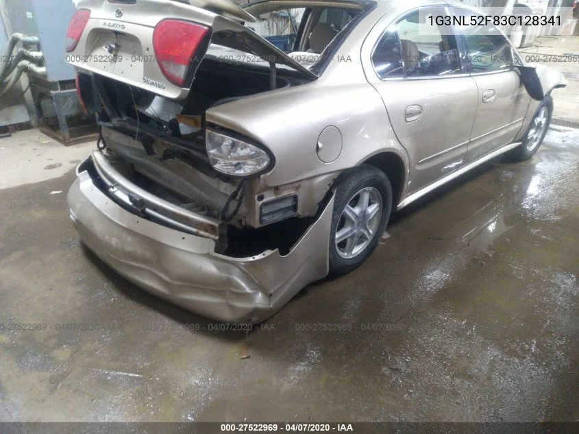 2003 Oldsmobile Alero Gl1 VIN: 1G3NL52F83C128341 Lot: 27522969