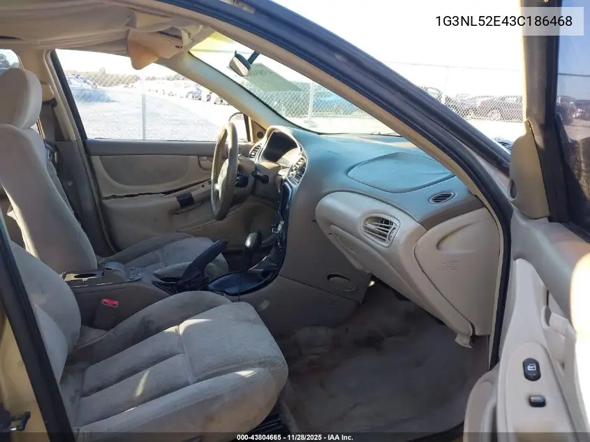 2003 Oldsmobile Alero Gl1 VIN: 1G3NL52E43C186468 Lot: 43804665