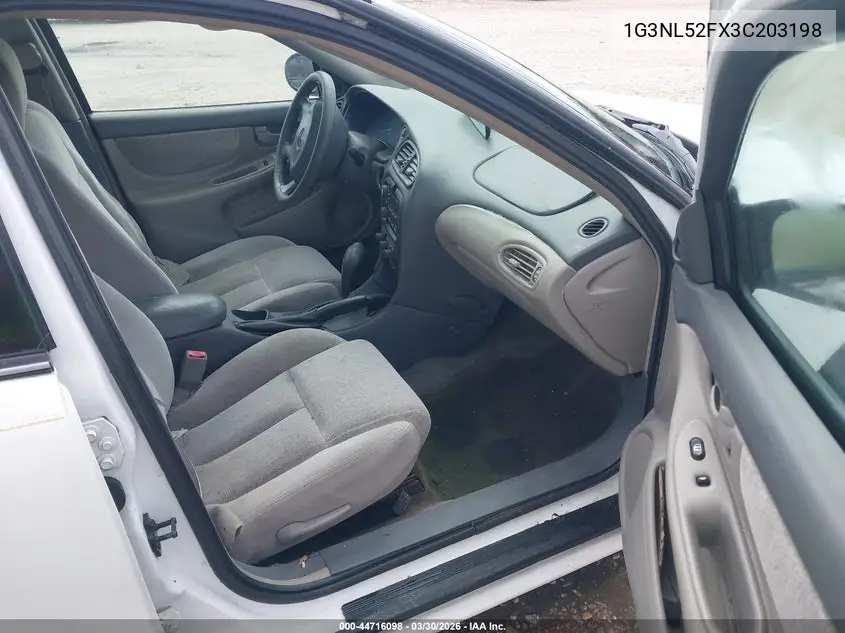 2003 Oldsmobile Alero Gl1 VIN: 1G3NL52FX3C203198 Lot: 44716098