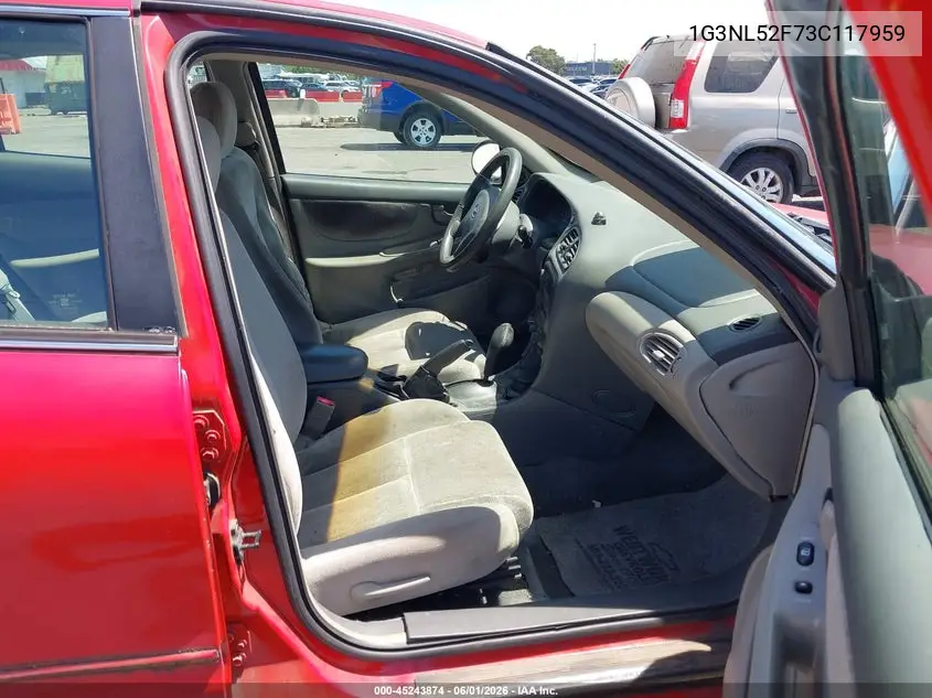 2003 Oldsmobile Alero Gl1 VIN: 1G3NL52F73C117959 Lot: 45243874