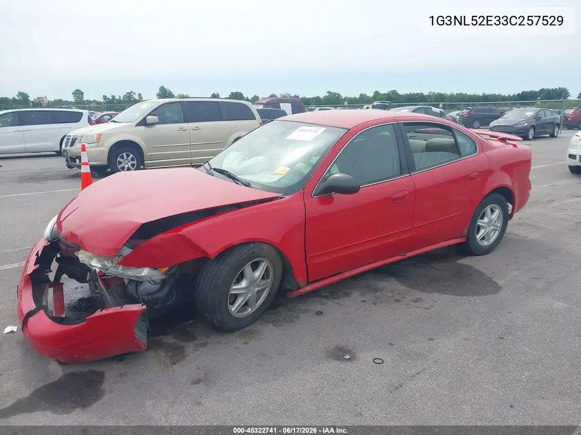2003 Oldsmobile Alero Gl1 VIN: 1G3NL52E33C257529 Lot: 45322741