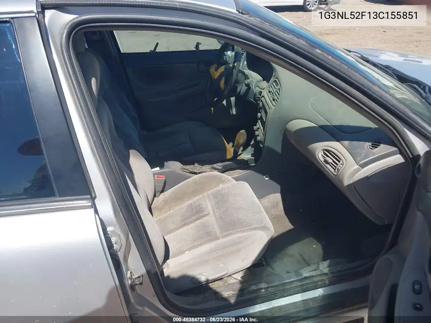2003 Oldsmobile Alero Gl1 VIN: 1G3NL52F13C155851 Lot: 45384732