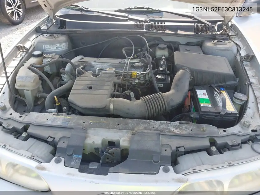 2003 Oldsmobile Alero Gl1 VIN: 1G3NL52F63C313245 Lot: 45523551