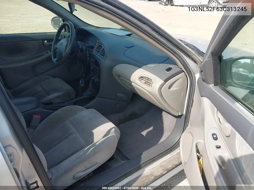 2003 Oldsmobile Alero Gl1 VIN: 1G3NL52F63C313245 Lot: 45523551