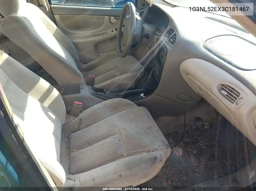 2003 Oldsmobile Alero Gl1 VIN: 1G3NL52EX3C181467 Lot: 45563068