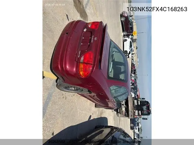 2004 Oldsmobile Alero Gx VIN: 1G3NK52FX4C168263 Lot: 20268588