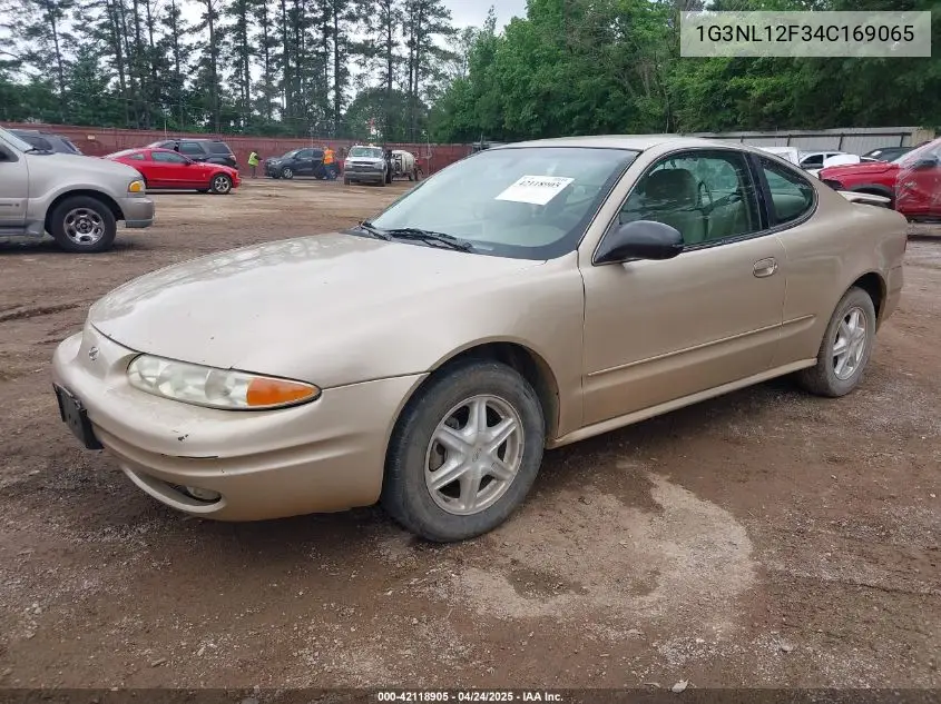 2004 Oldsmobile Alero Gl1 VIN: 1G3NL12F34C169065 Lot: 42118905