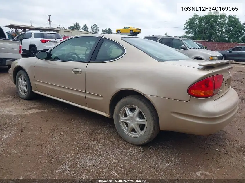 2004 Oldsmobile Alero Gl1 VIN: 1G3NL12F34C169065 Lot: 42118905