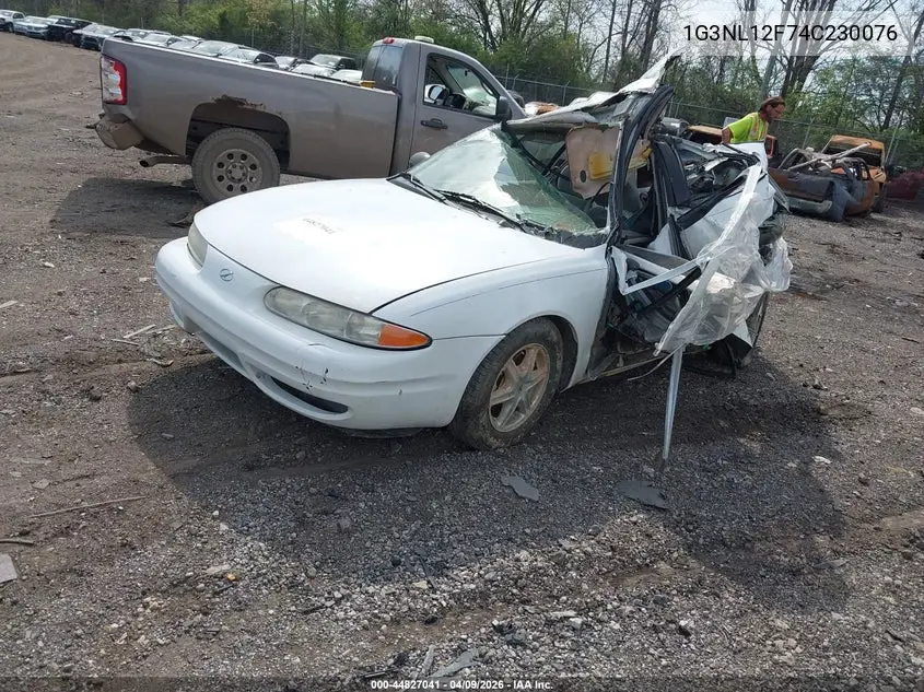 2004 Oldsmobile Alero Gl1 VIN: 1G3NL12F74C230076 Lot: 44827041