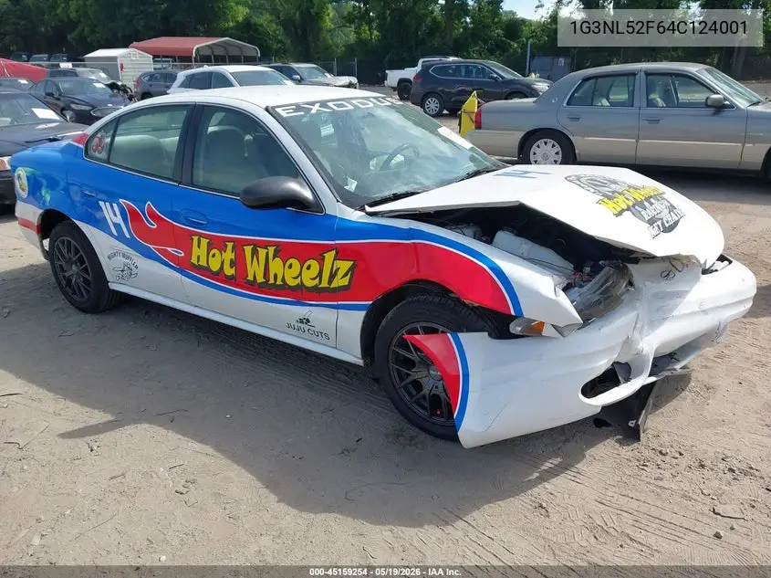 2004 Oldsmobile Alero Gl1 VIN: 1G3NL52F64C124001 Lot: 45159254