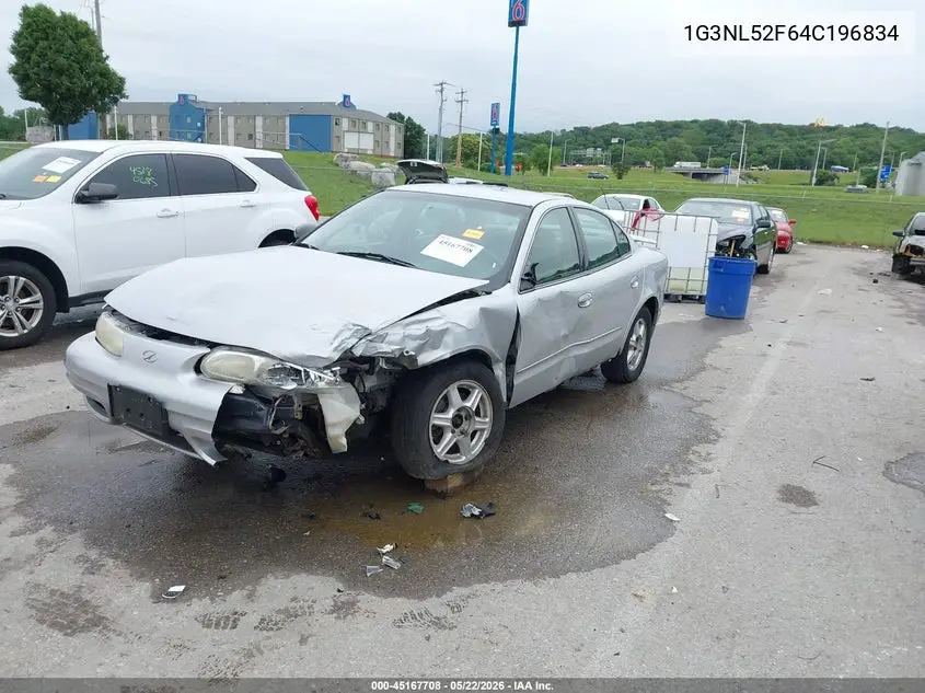 2004 Oldsmobile Alero Gl1 VIN: 1G3NL52F64C196834 Lot: 45167708