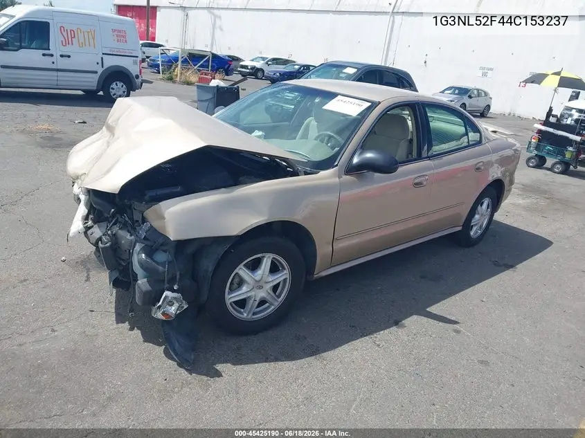 2004 Oldsmobile Alero Gl1 VIN: 1G3NL52F44C153237 Lot: 45425190