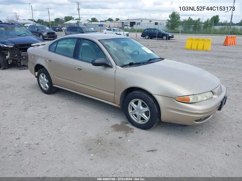 2004 Oldsmobile Alero Gl1 VIN: 1G3NL52F44C153173 Lot: 45653160