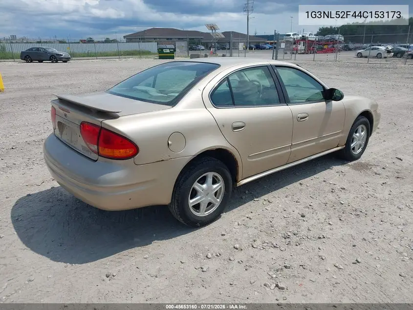 2004 Oldsmobile Alero Gl1 VIN: 1G3NL52F44C153173 Lot: 45653160