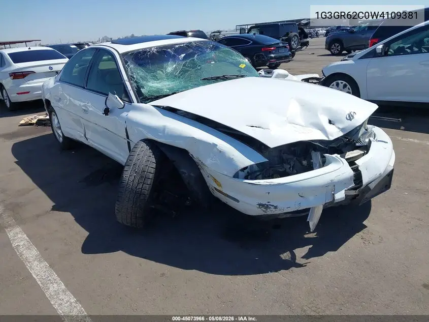 1998 Oldsmobile Aurora VIN: 1G3GR62C0W4109381 Lot: 45073966