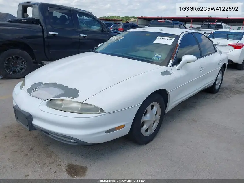 1998 Oldsmobile Aurora VIN: 1G3GR62C5W4122692 Lot: 45183989