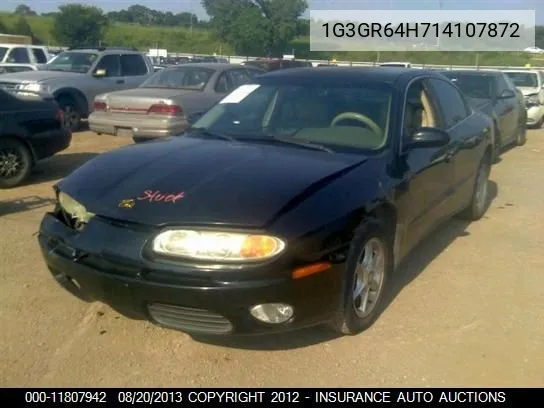 2001 Oldsmobile Aurora VIN: 1G3GR64H714107872 Lot: 11807942