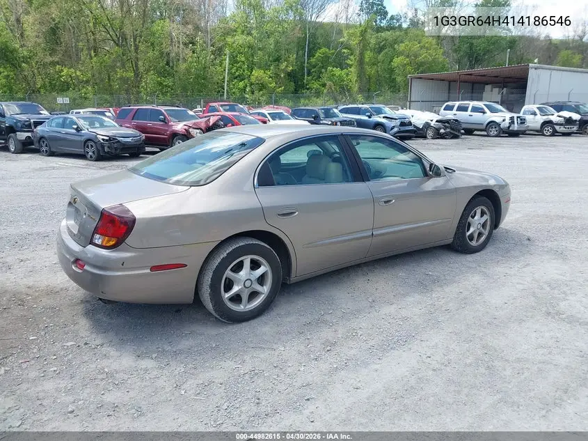 2001 Oldsmobile Aurora 3.5 VIN: 1G3GR64H414186546 Lot: 44982615