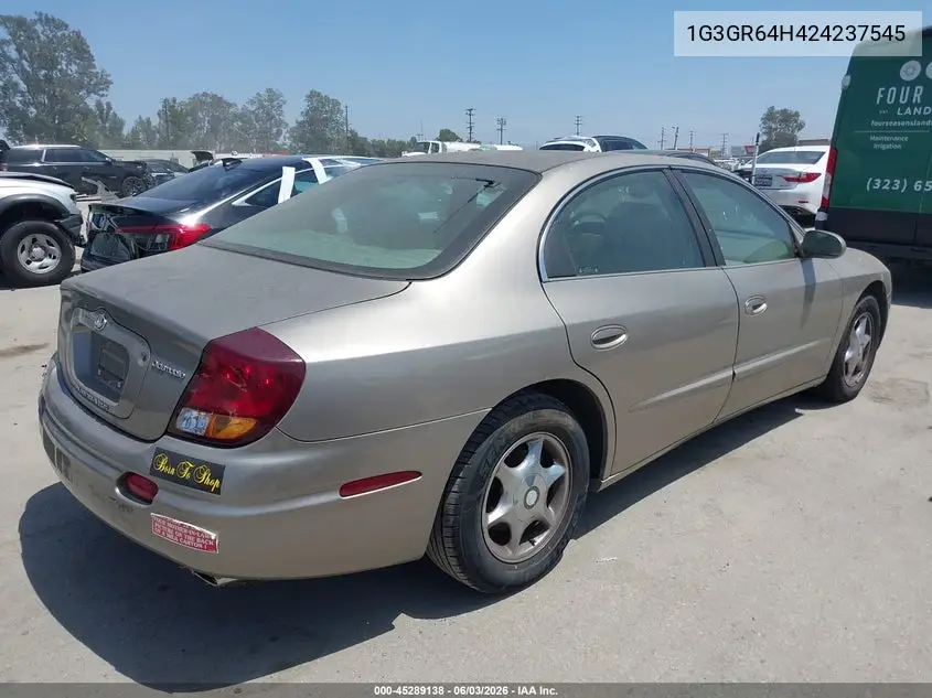 2002 Oldsmobile Aurora 3.5 VIN: 1G3GR64H424237545 Lot: 45289138