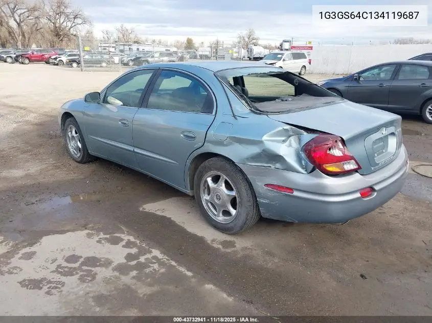 2003 Oldsmobile Aurora 4.0 VIN: 1G3GS64C134119687 Lot: 43732941