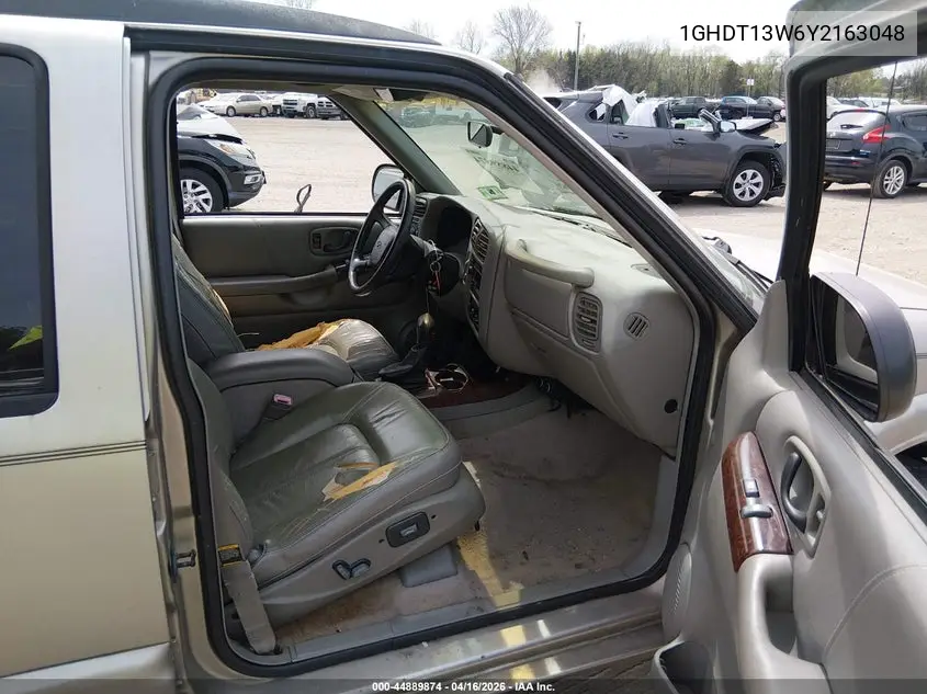 2000 Oldsmobile Bravada VIN: 1GHDT13W6Y2163048 Lot: 44889874