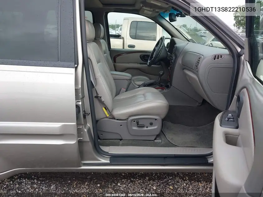 2002 Oldsmobile Bravada VIN: 1GHDT13S822210536 Lot: 45341345
