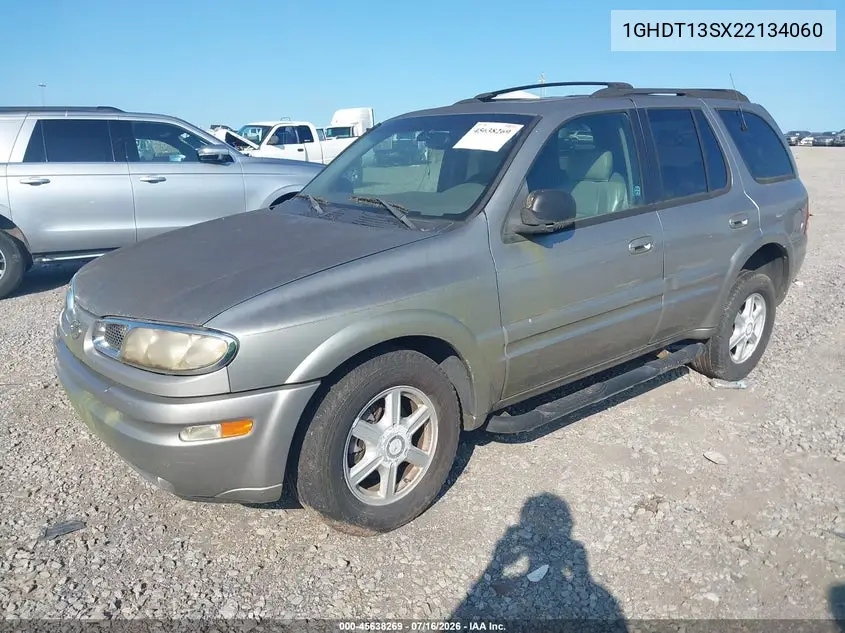 2002 Oldsmobile Bravada VIN: 1GHDT13SX22134060 Lot: 45638269