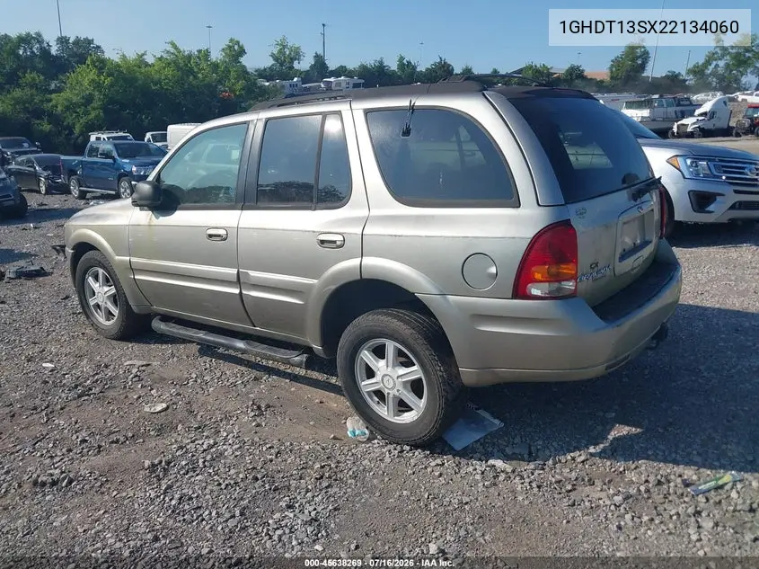 2002 Oldsmobile Bravada VIN: 1GHDT13SX22134060 Lot: 45638269