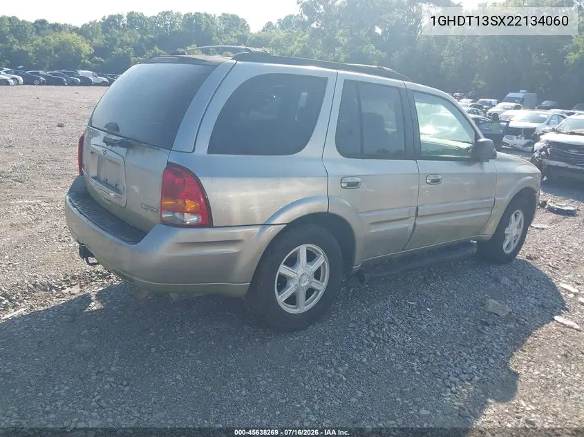 2002 Oldsmobile Bravada VIN: 1GHDT13SX22134060 Lot: 45638269