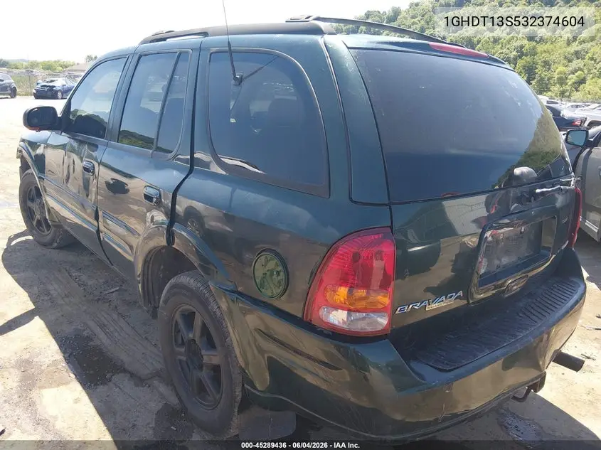 2003 Oldsmobile Bravada VIN: 1GHDT13S532374604 Lot: 45289436