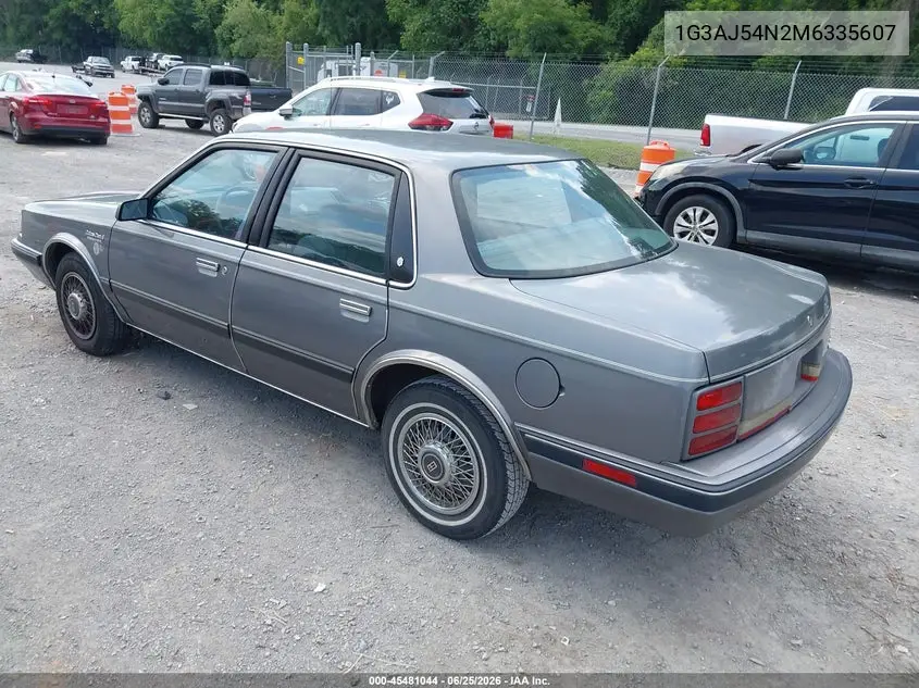 1991 Oldsmobile Cutlass Ciera S VIN: 1G3AJ54N2M6335607 Lot: 45481044