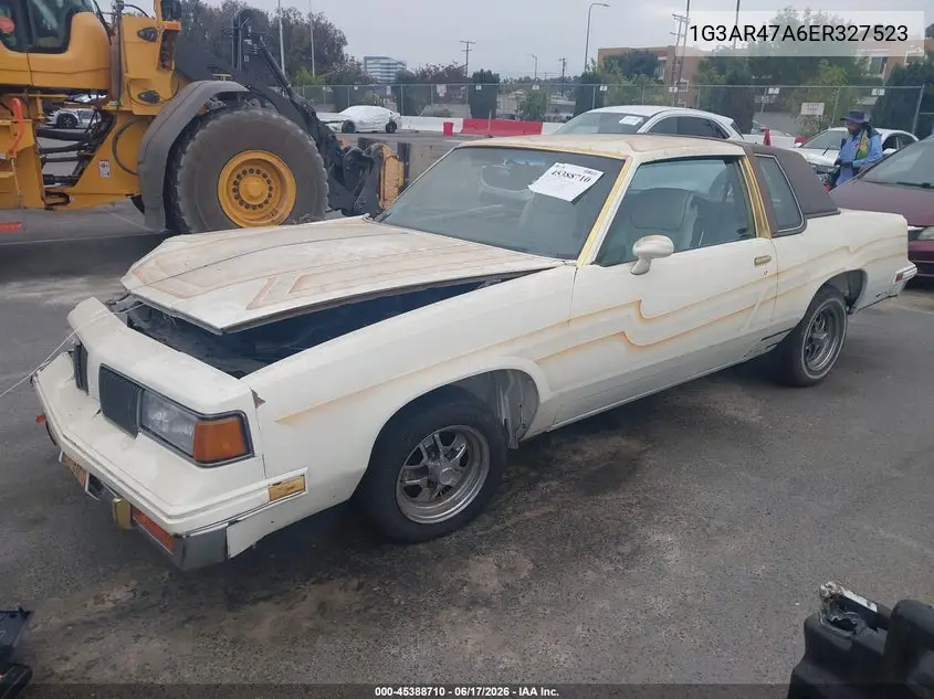 1984 Oldsmobile Cutlass Supreme VIN: 1G3AR47A6ER327523 Lot: 45388710