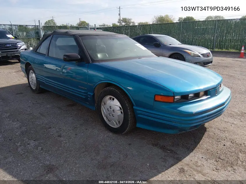 1993 Oldsmobile Cutlass Supreme VIN: 1G3WT34T9PD349166 Lot: 44832135