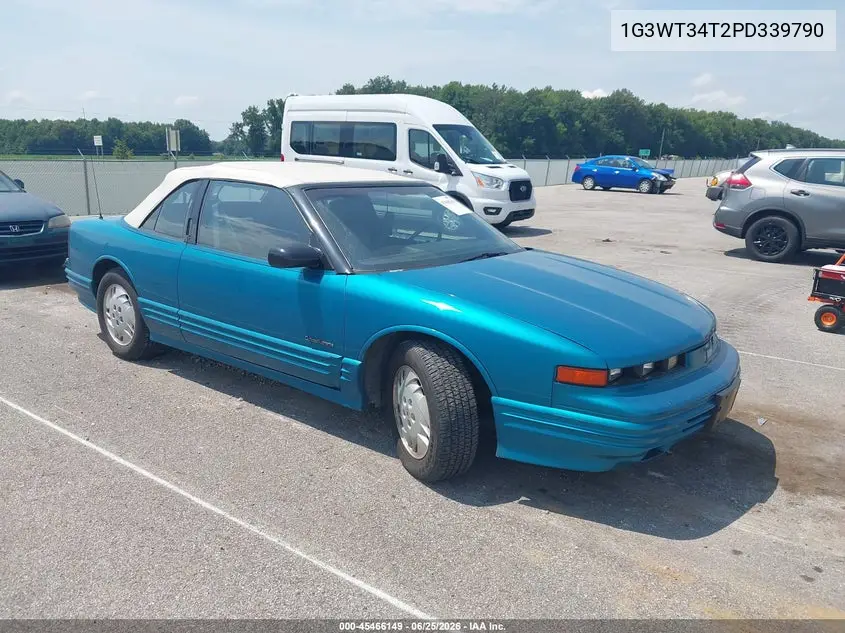 1993 Oldsmobile Cutlass Supreme VIN: 1G3WT34T2PD339790 Lot: 45466149
