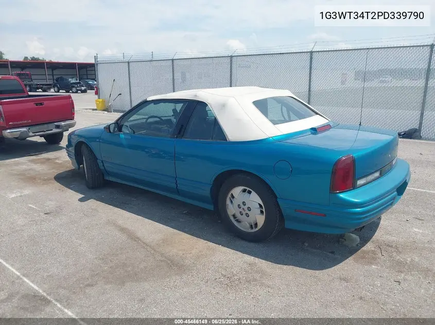 1993 Oldsmobile Cutlass Supreme VIN: 1G3WT34T2PD339790 Lot: 45466149