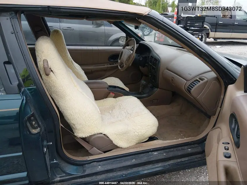 1995 Oldsmobile Cutlass Supreme VIN: 1G3WT32M8SD343072 Lot: 44918487