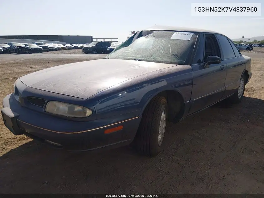1997 Oldsmobile Eighty-Eight VIN: 1G3HN52K7V4837960 Lot: 45577485