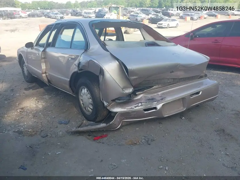 1998 Oldsmobile Eighty-Eight Ls VIN: 1G3HN52K0W4858246 Lot: 44840044