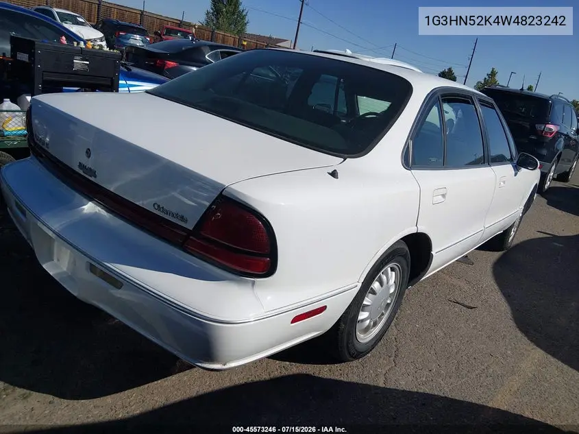 1998 Oldsmobile Eighty-Eight Ls VIN: 1G3HN52K4W4823242 Lot: 45573246