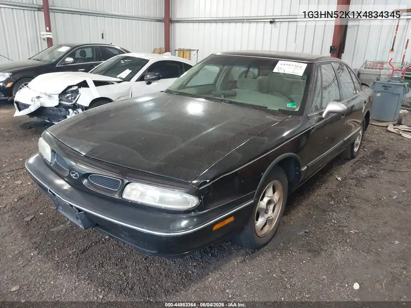 1999 Oldsmobile Eighty-Eight Ls VIN: 1G3HN52K1X4834345 Lot: 44983364