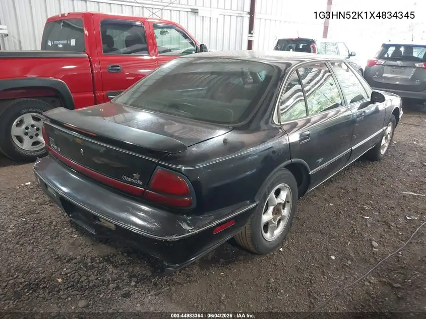 1999 Oldsmobile Eighty-Eight Ls VIN: 1G3HN52K1X4834345 Lot: 44983364