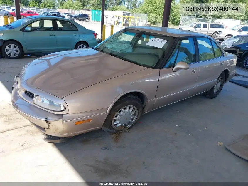 1999 Oldsmobile Eighty-Eight Ls VIN: 1G3HN52K8X4801441 Lot: 45367161