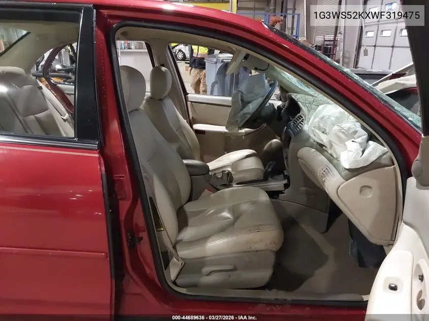 1998 Oldsmobile Intrigue Gl VIN: 1G3WS52KXWF319475 Lot: 44689636