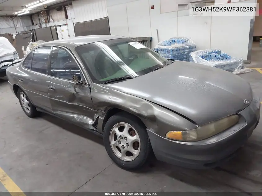 1998 Oldsmobile Intrigue VIN: 1G3WH52K9WF362381 Lot: 45377670